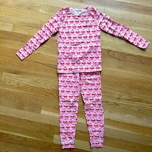 Pink Chicken - Santa Holiday Pajamas - New without tags! Perfect condition